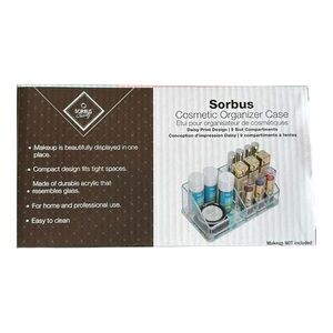 Sorbus Cosmetic Organizer Case
